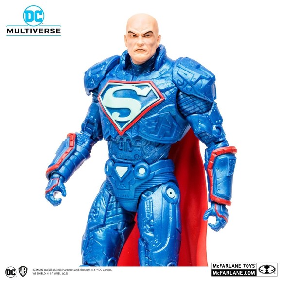 McFarlane  DC Multiverse  LEX LUTHOR POWER SUIT GOLD LABEL 7" Fig. New & Sealed - Picture 2 of 3